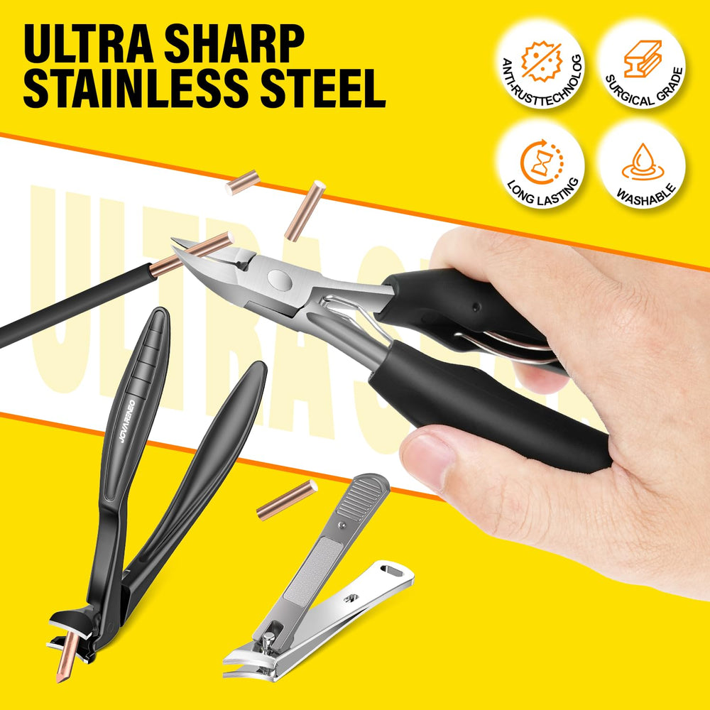 Lifter d’ongles incarnés Jovareneo pour soulever les bords avec douceur.