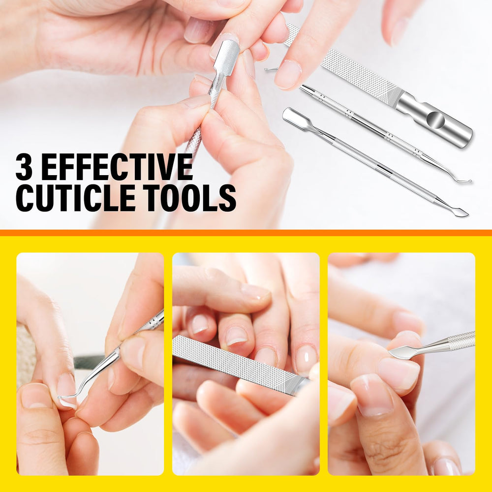  Lime-ongles Jovareneo pour une finition lisse et uniforme.
