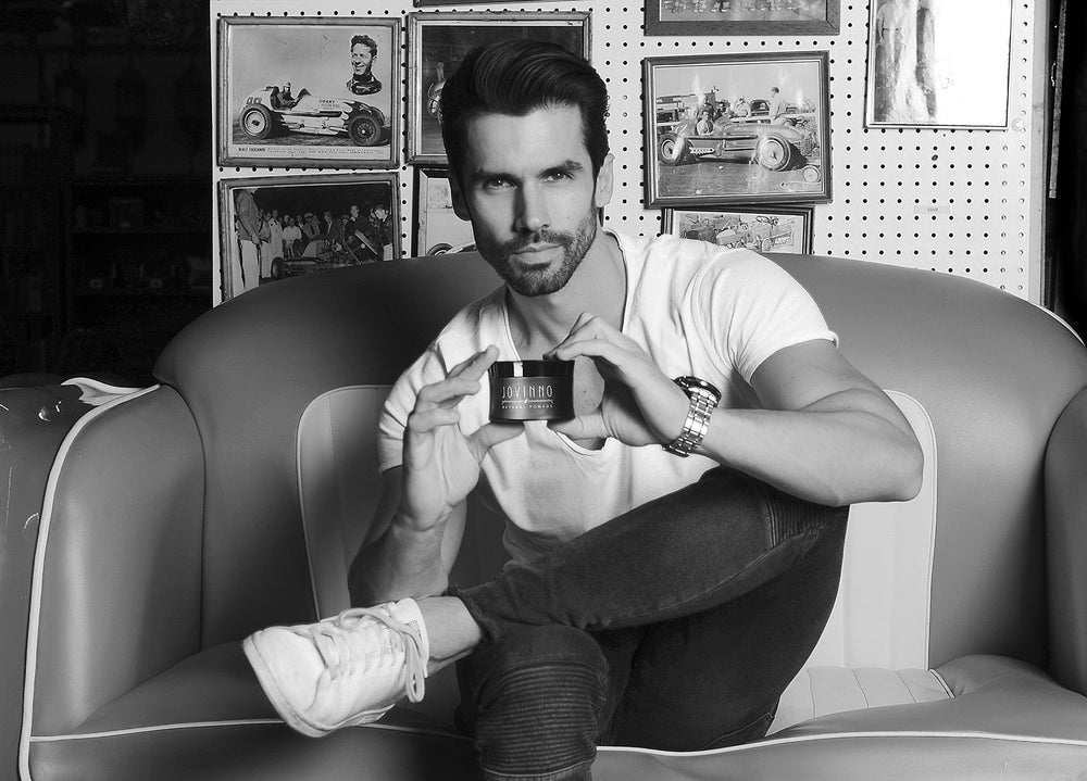 Jovinno Pomade tenue moyenne à forte pour styles modernes et rétro