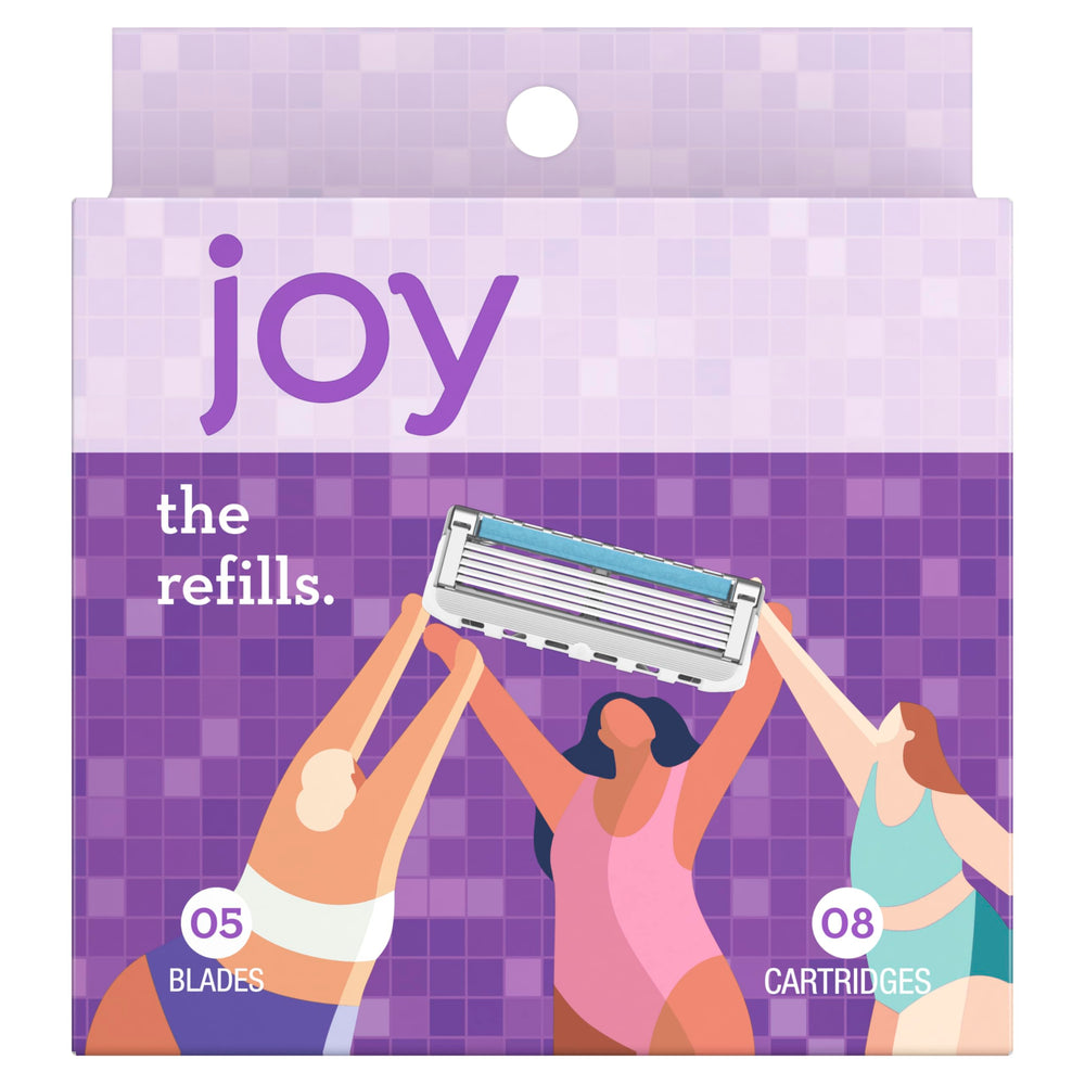 JOY convient au rasage quotidien, zones sensibles comme le bikini.