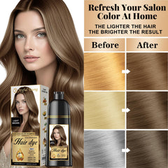 Application sur cheveux secs sans brosse, 15 à 30 minutes avec Joyful Young.