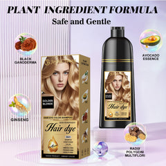 Texture crème du Shampoing Blond Doré Joyful Young pour un dépôt uniforme