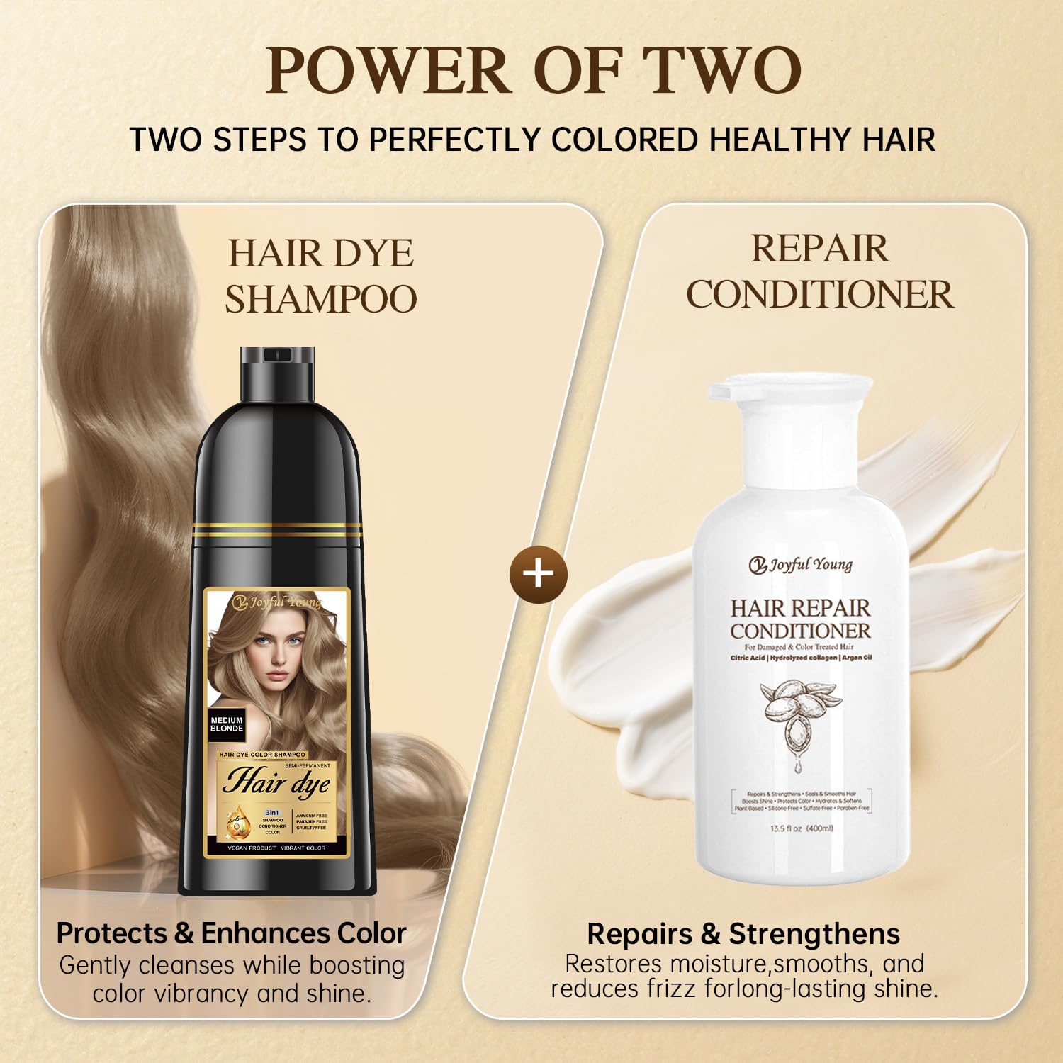 Joyful Young usage-domestique-homme-femme — convient pour barbes et cheveux.