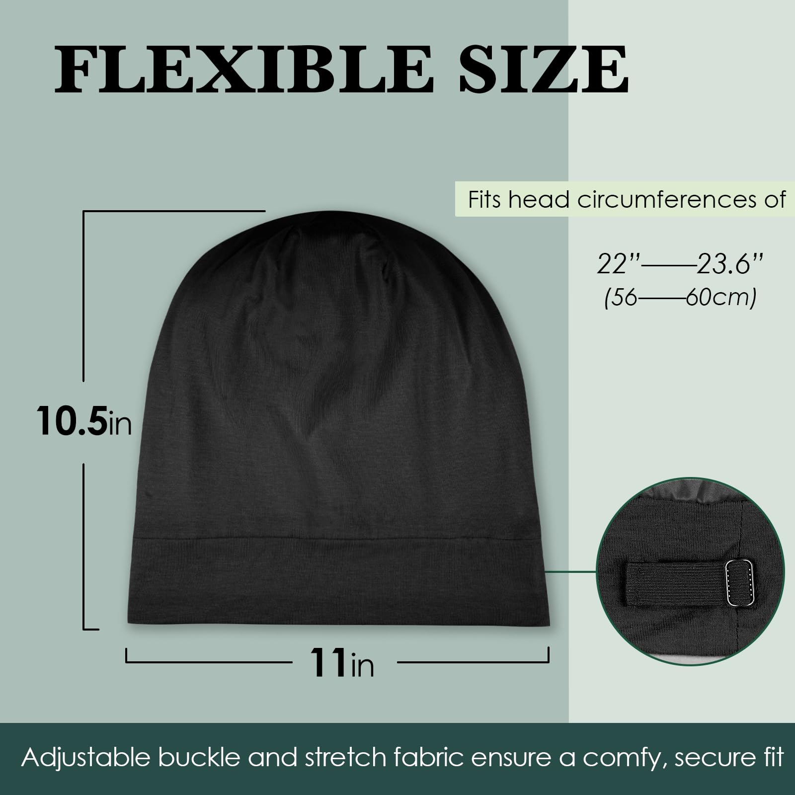 Joyhabit bonnet soie confort toutes-saisons – idéal été et hiver pour le cuir chevelu.