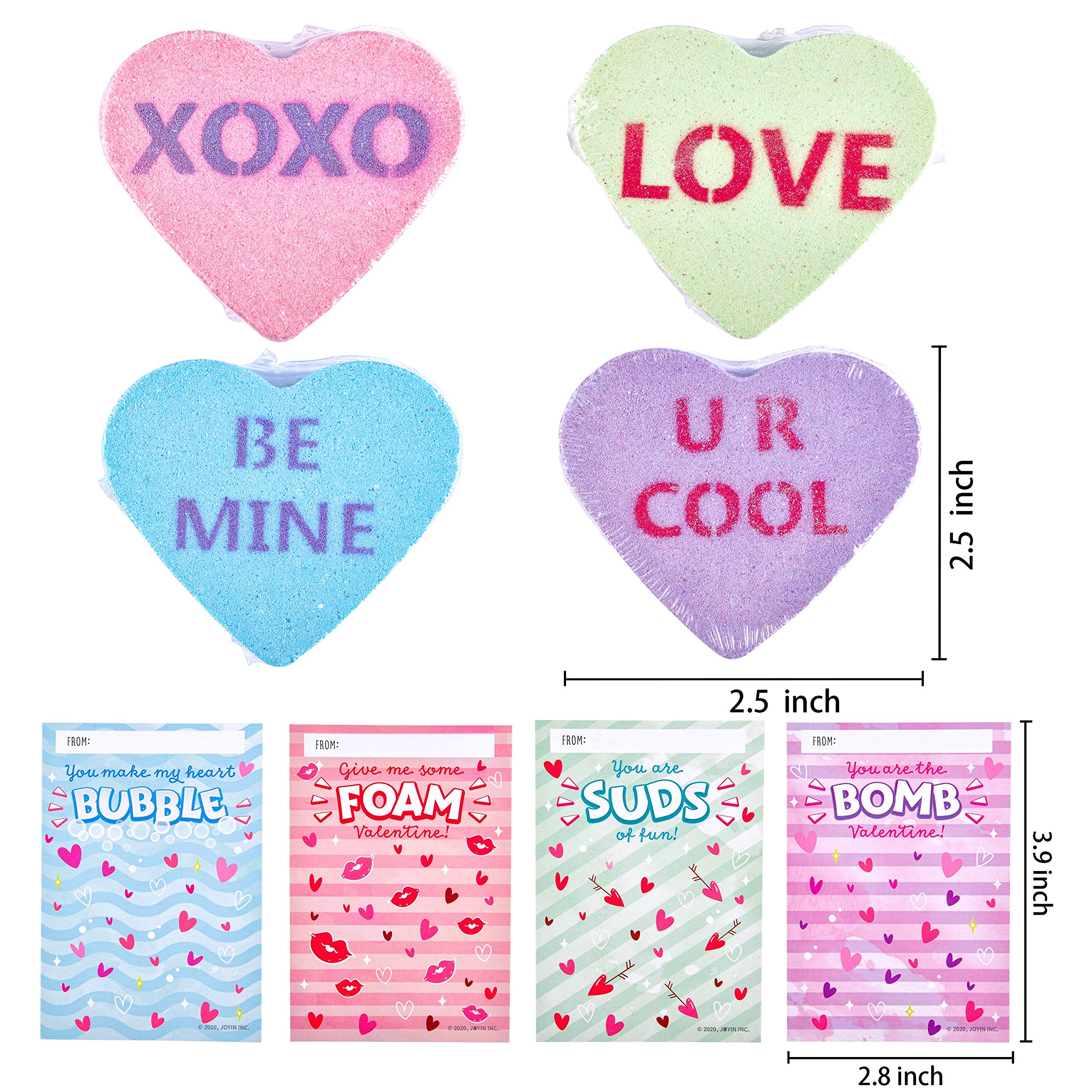 JOYIN cartes Valentine – illustrations adorables pour messages et cadeaux