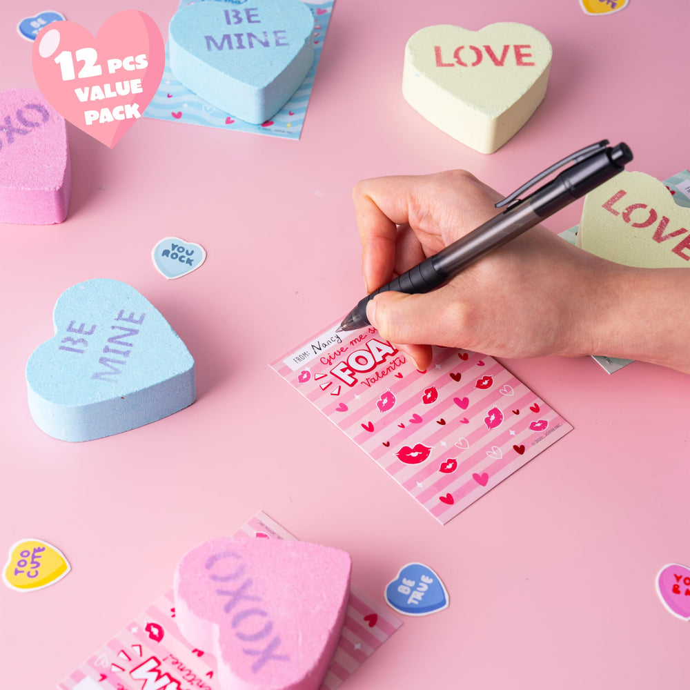 JOYIN étiquettes carte Valentine – petites étiquettes pour personnaliser les paquets
