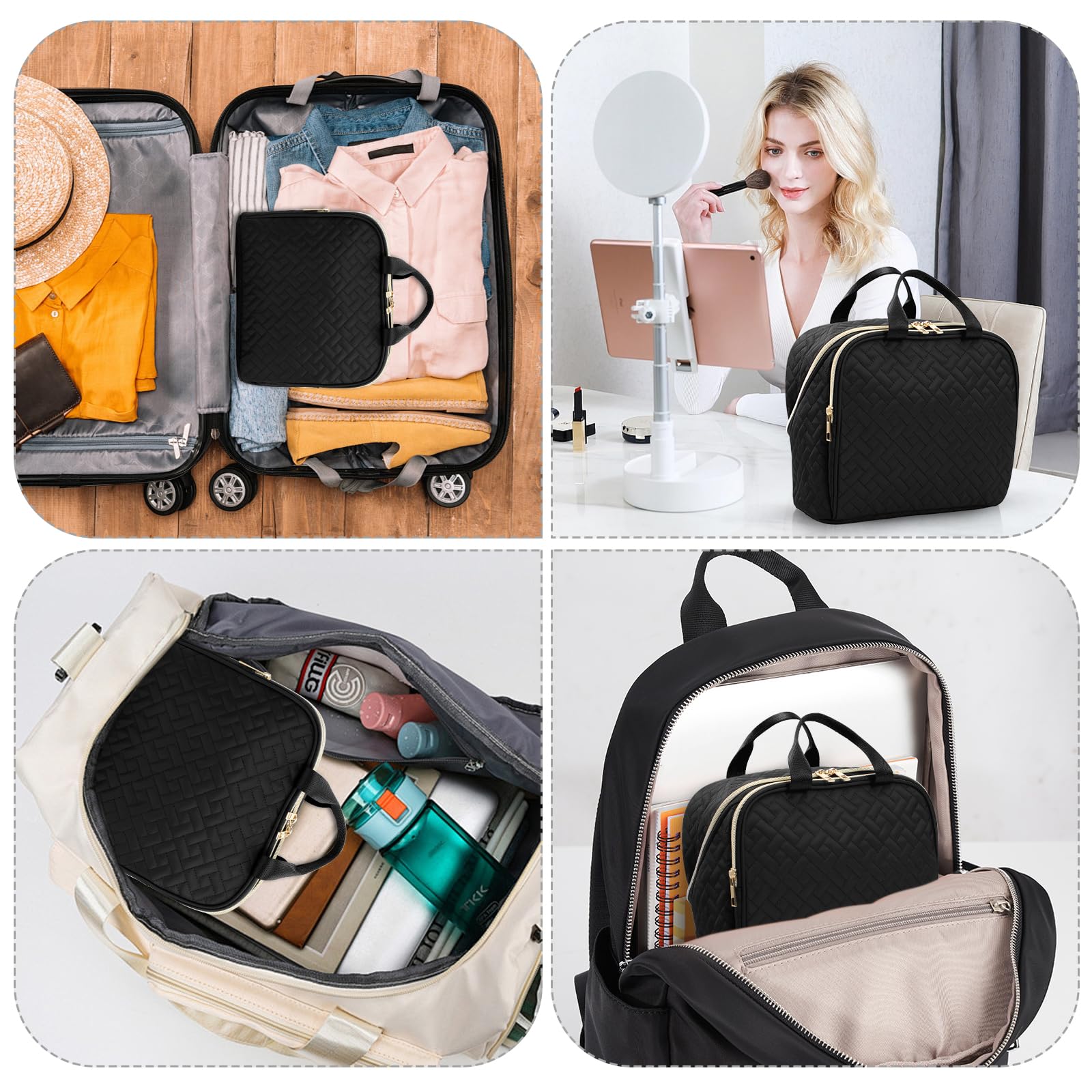 JOYYTUU sac-maquillage design durable – nettoyage simple et rapide