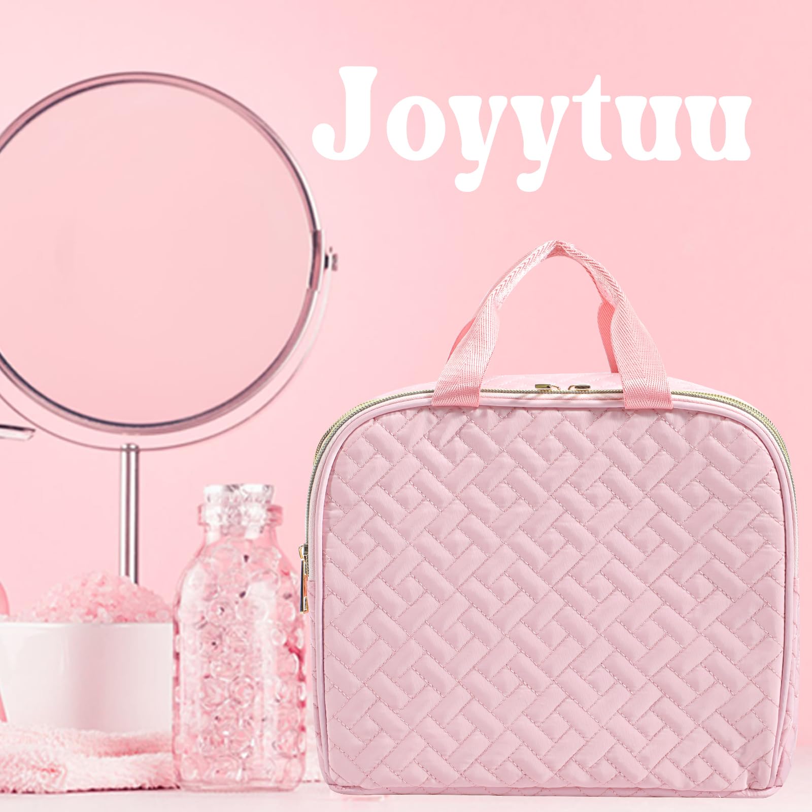 JOYYTUU Trousse compacte et légère, idéale dans un sac à main.