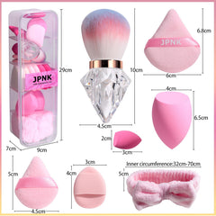 JPNK éponges crème et poudre pour une finition naturelle et précise.