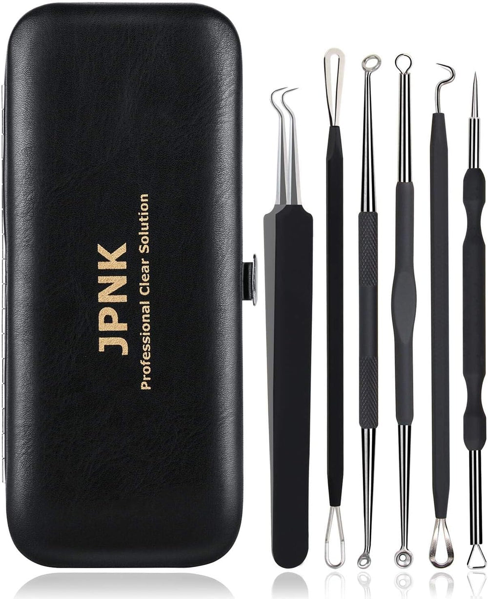 JPNK extracteur de points noirs, kit acier inoxydable pour peau nette