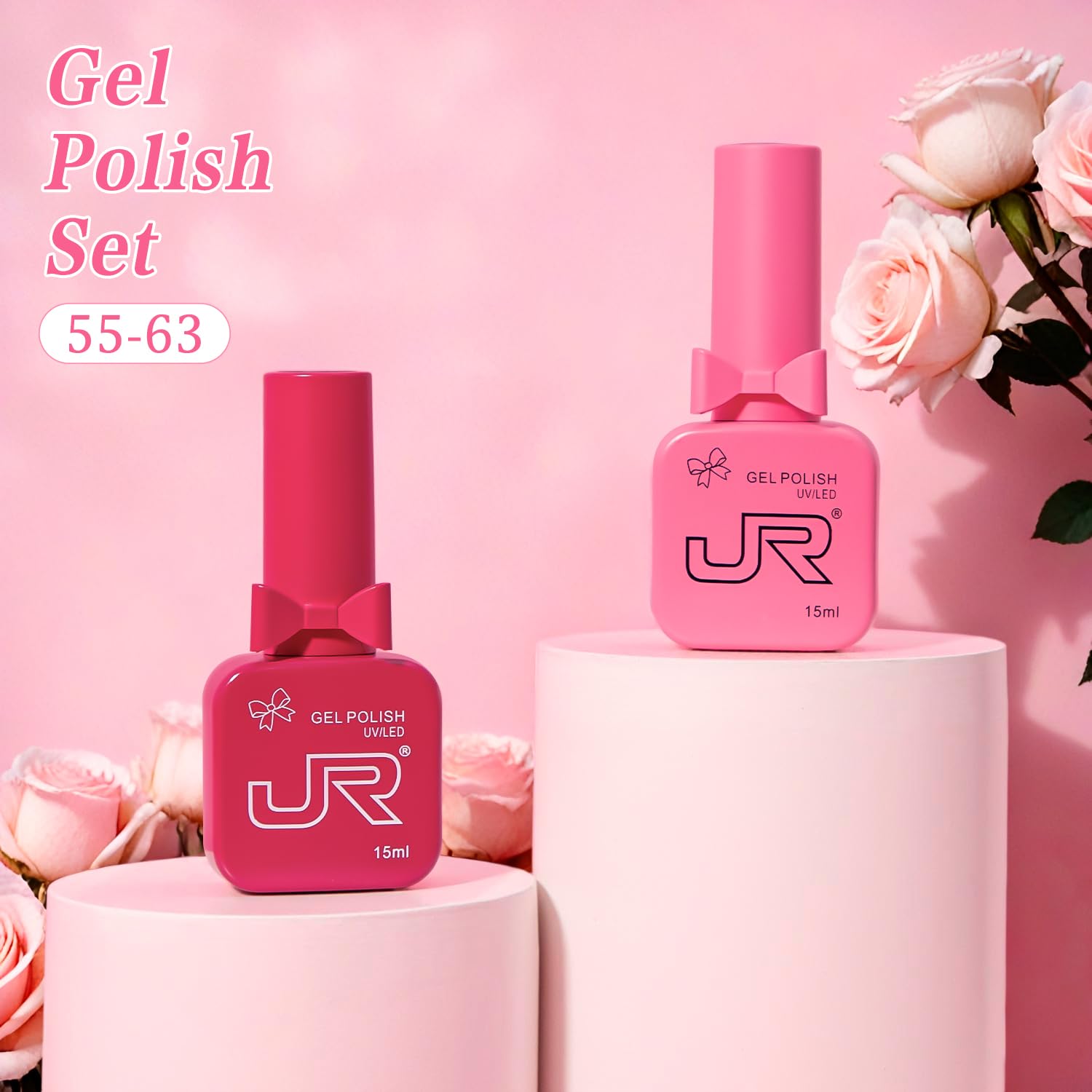 JR Vernis Gel 15ml application-debutant-60-120s – parfait pour débutants et résultats rapides.