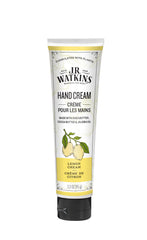 Crème Mains J.R. Watkins citron en flacon, hydratation légère et agréable