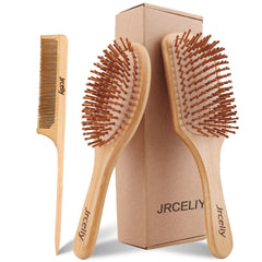 Brosse JRCELIY en bambou pour démêlage en douceur