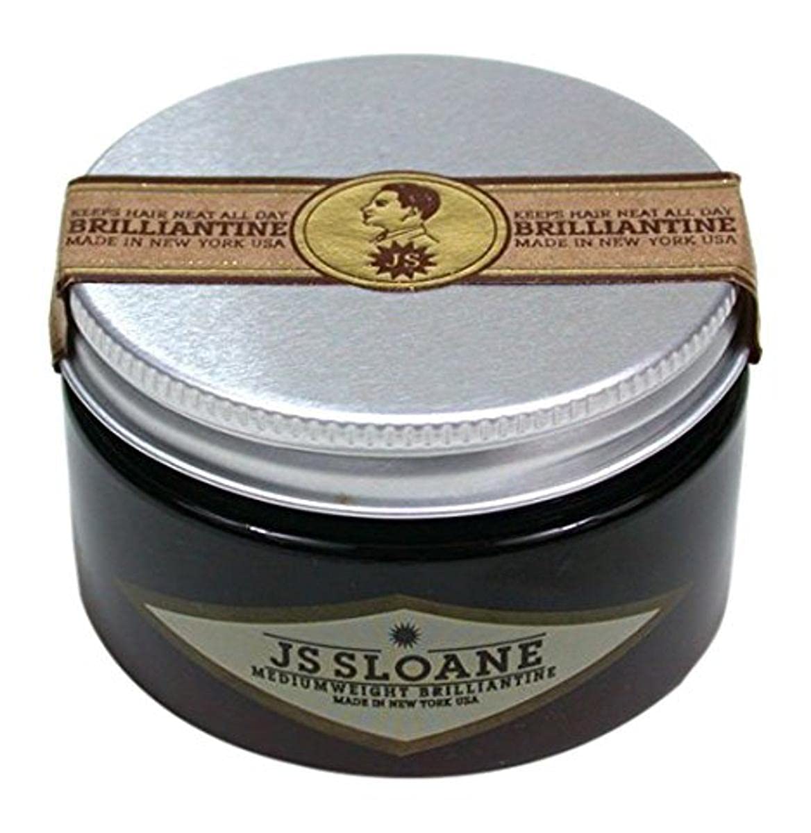 Bouteille JS Sloane Brilliantine Poids Moyen pour un style rétro facile à rincer