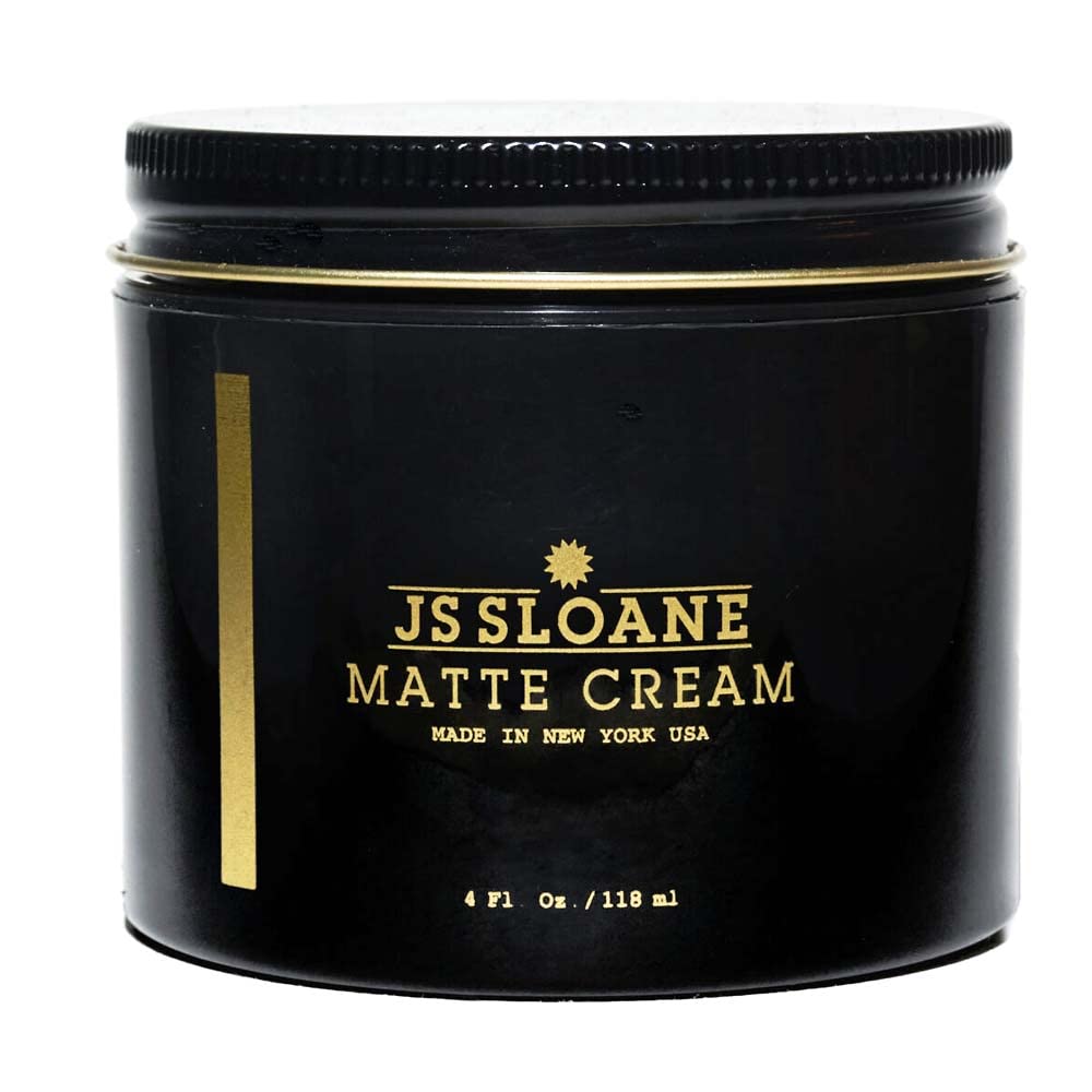 JS Sloane Crème capillaire mate pour une tenue légère et naturelle.