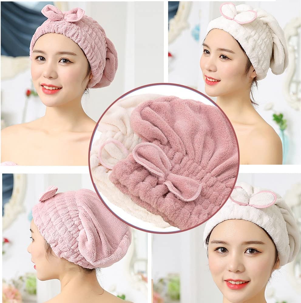 Jseng cap-douche absorbant ultra doux pour un séchage efficace