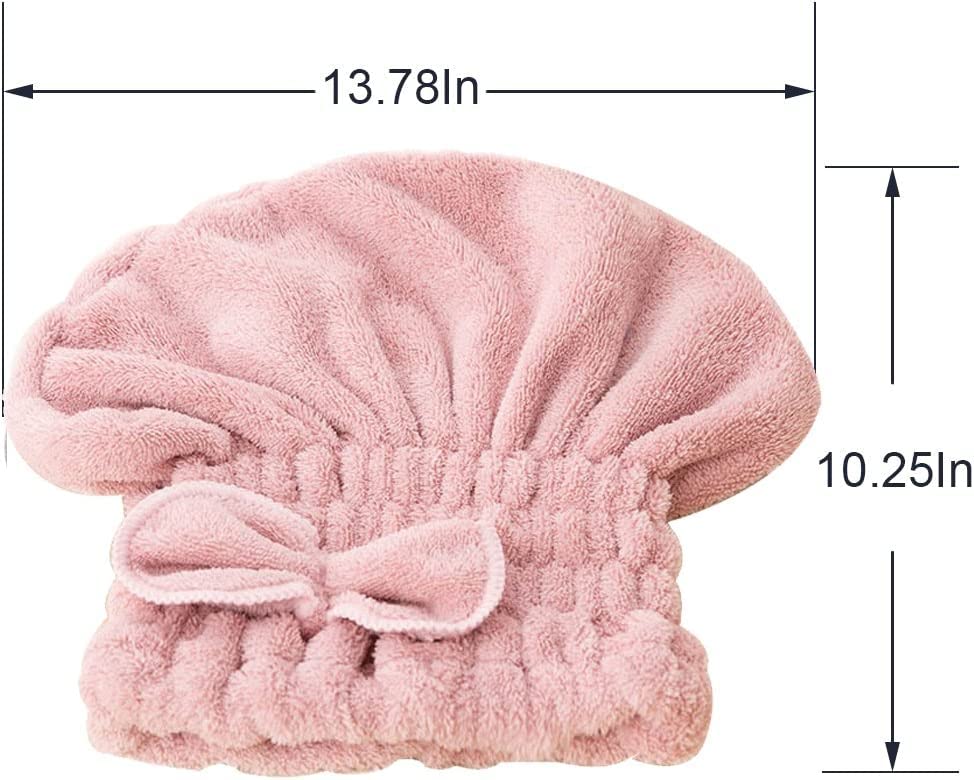Jseng turban-cheveux-long séchant rapidement et pratique