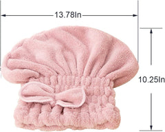 Jseng turban-cheveux-long séchant rapidement et pratique
