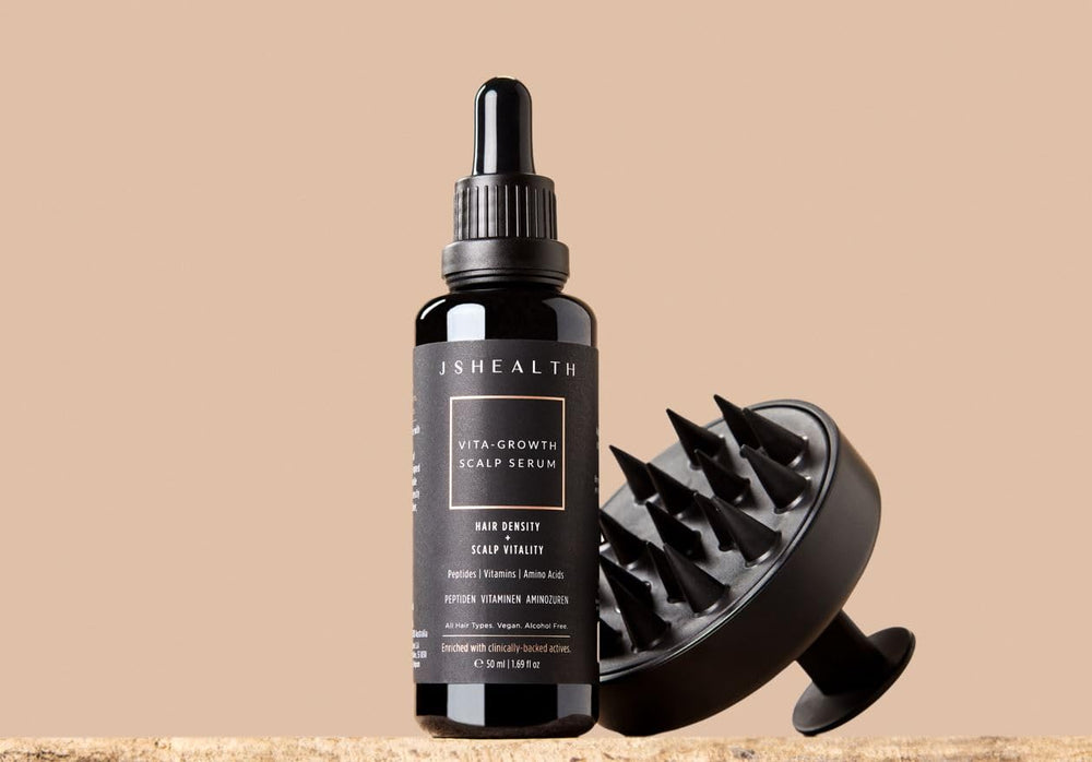 JSHealth Vita-Growth bouteille compacte pour usage domestique pratique.