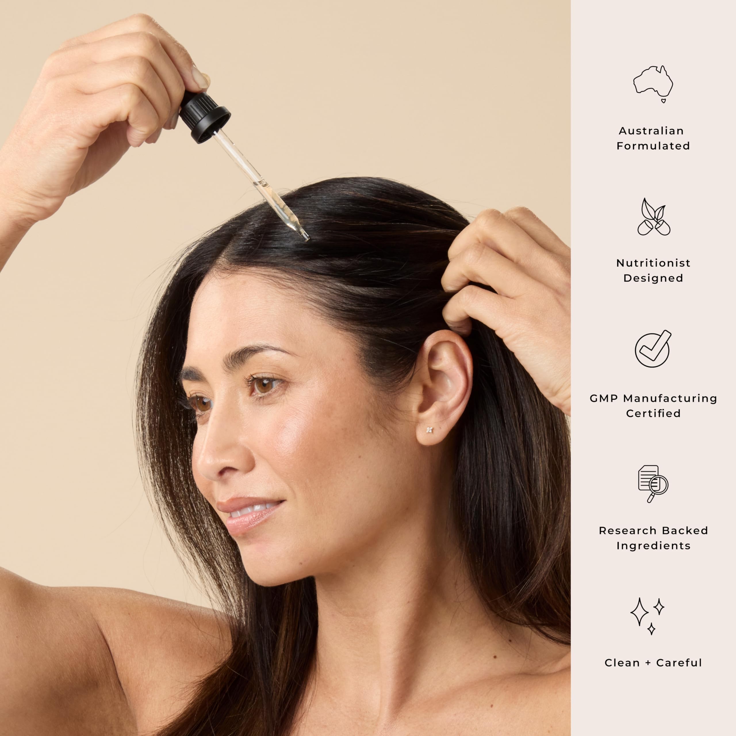 JSHealth Vita-Growth vitamines et actifs végétaux pour cheveux plus forts.