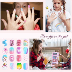 Jsiallye ongles-enfants motifs licorne pour stimuler l'imagination et le style