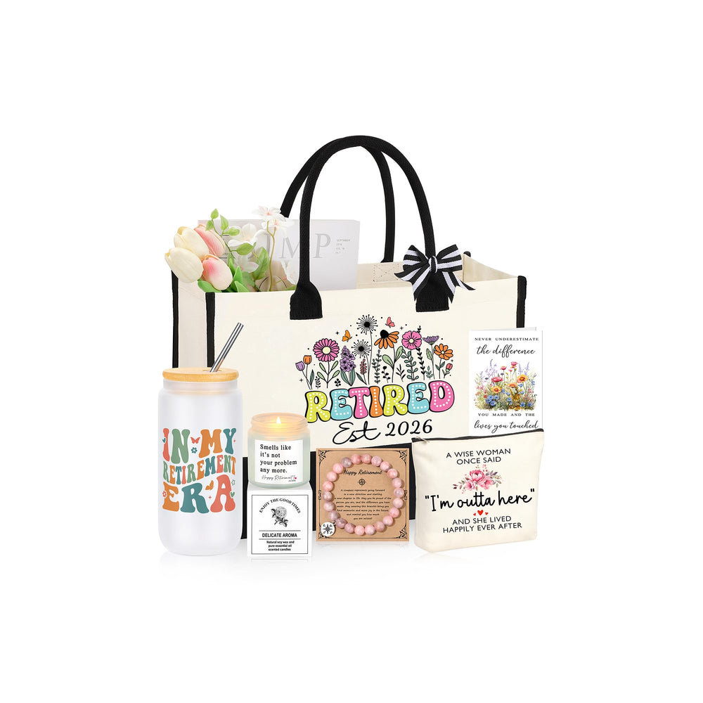 Sac retraite JTENGTOP en coton robuste pour transporter l'essentiel au quotidien.