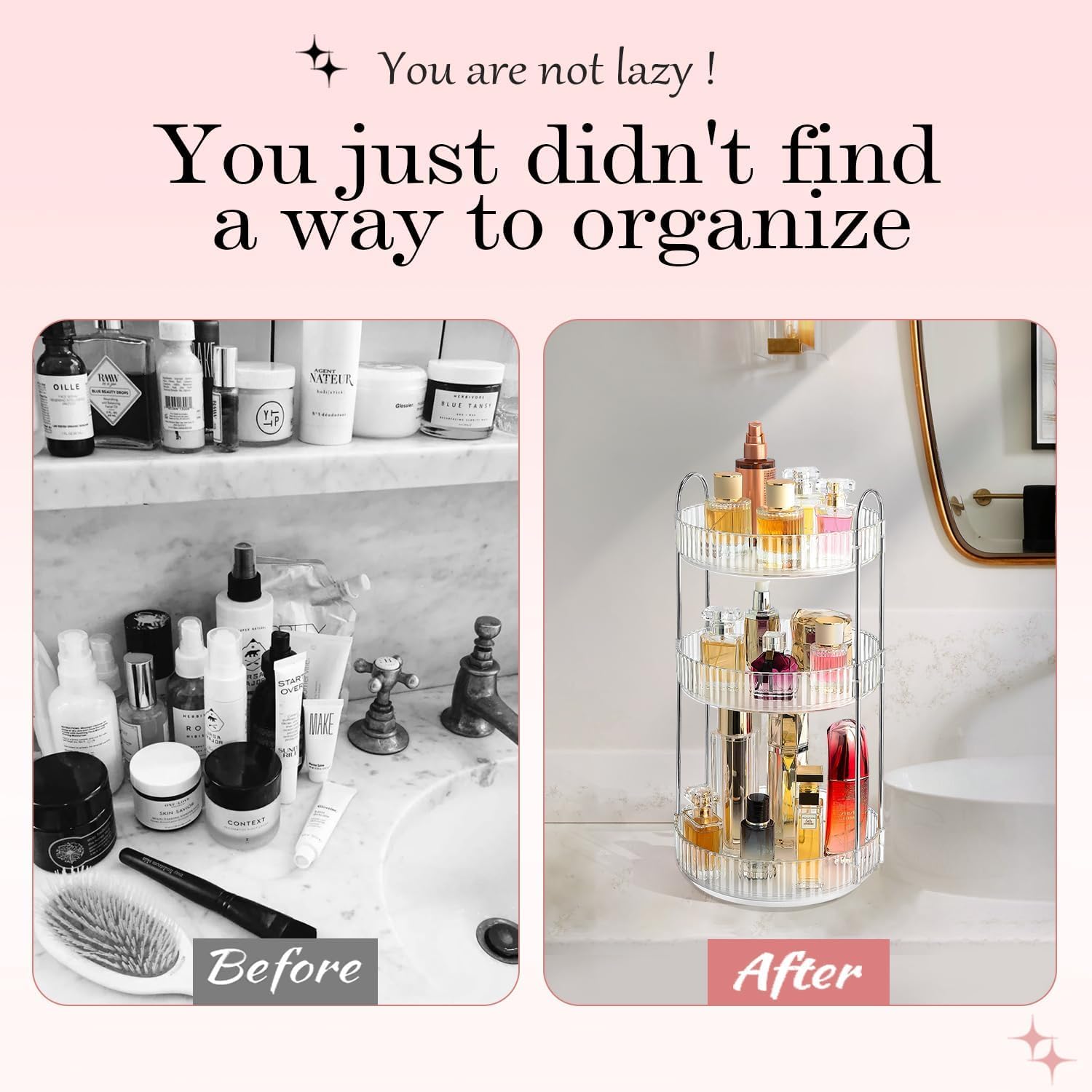 JTIYQ Pinceaux Beaute Organisation range pinceaux et outils avec efficacité.