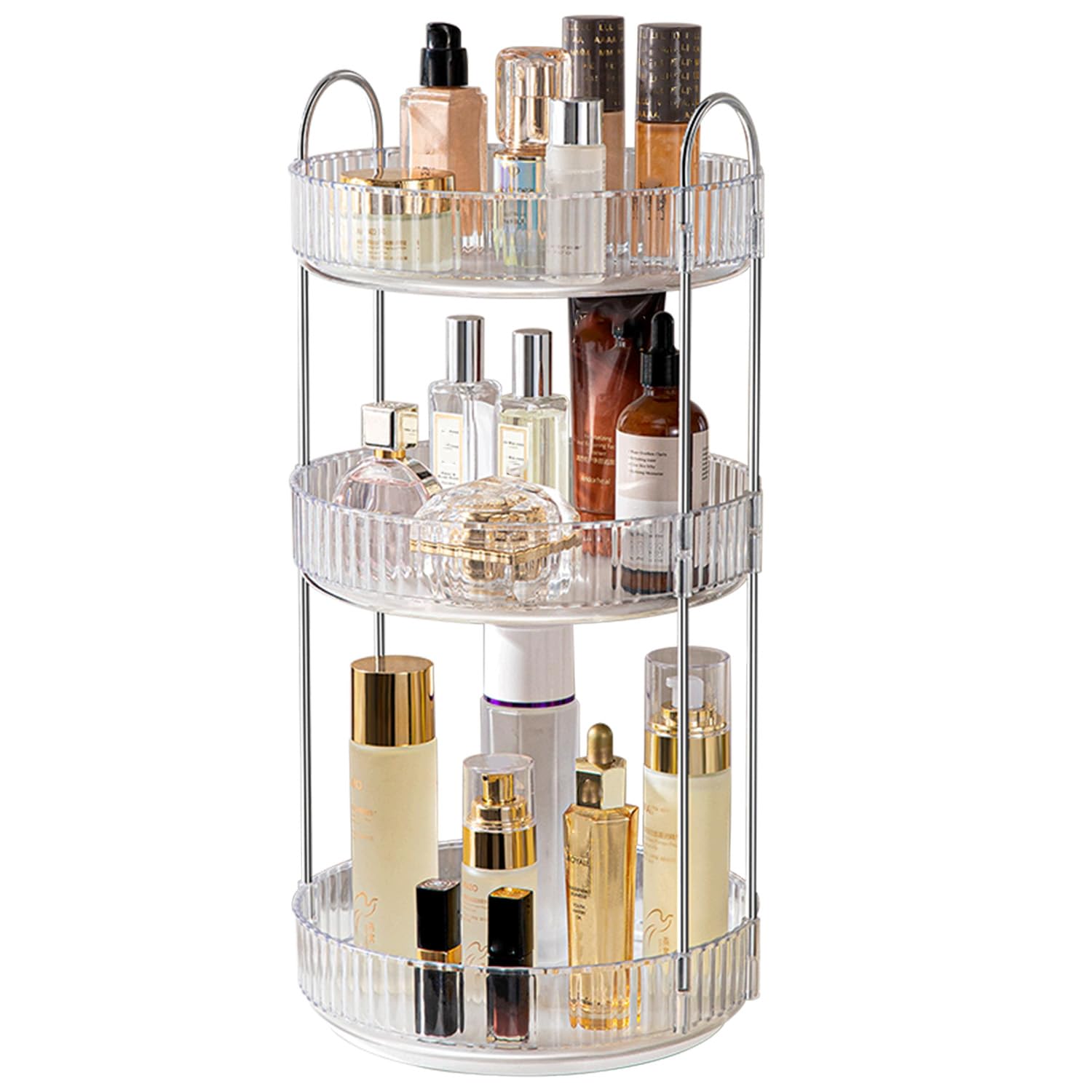 JTIYQ Rotateur Maquillage 360 offrant un accès rapide à vos produits beauté.