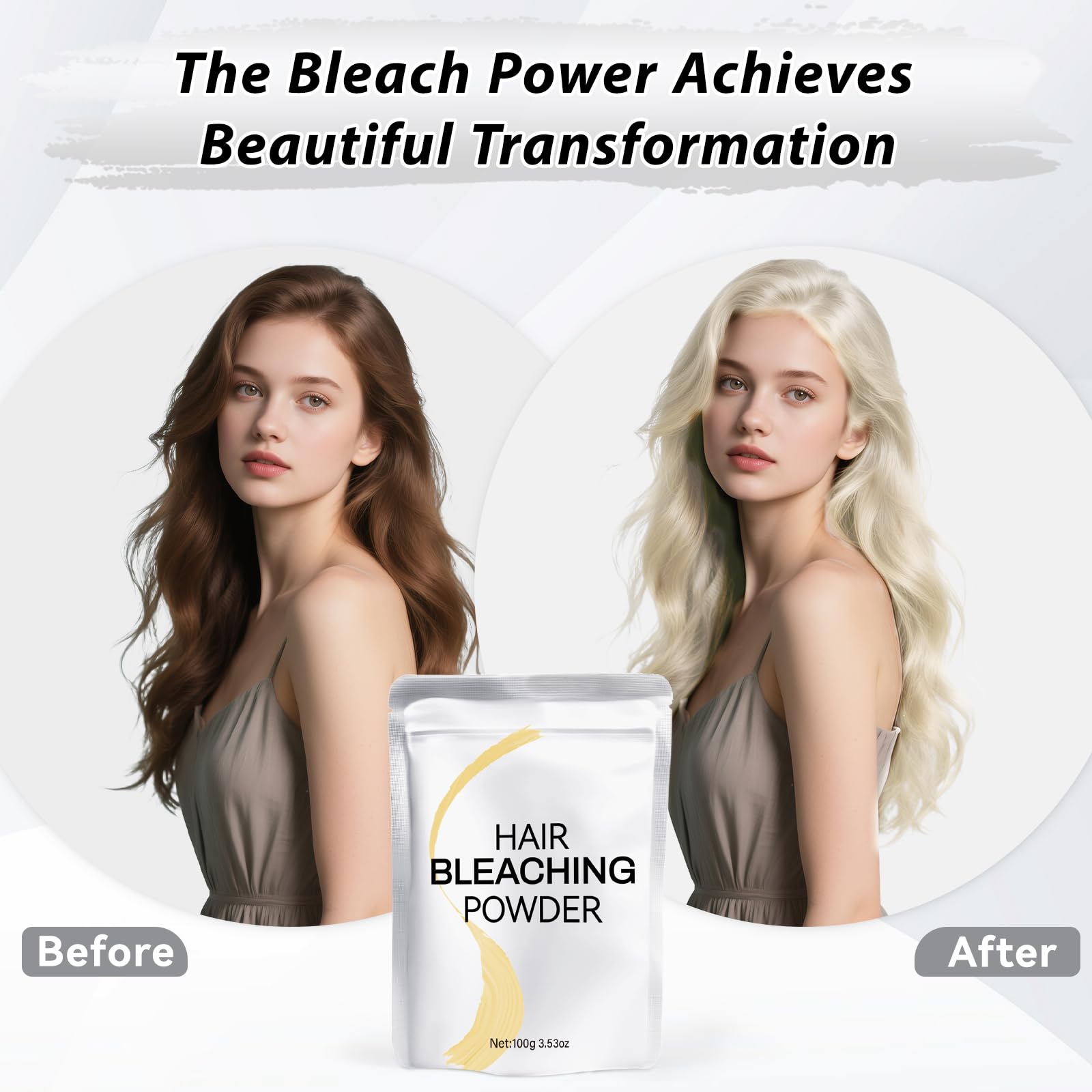 Juanchi poudre décolorante cheveux emballage 500 g pour usage pro