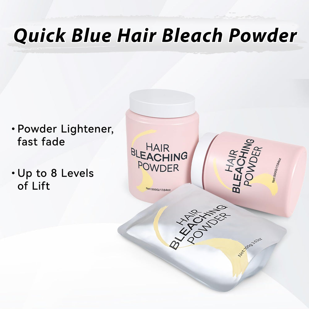 Juanchi poudre décolorante cheveux mélange fin sans grumeaux, application homogène