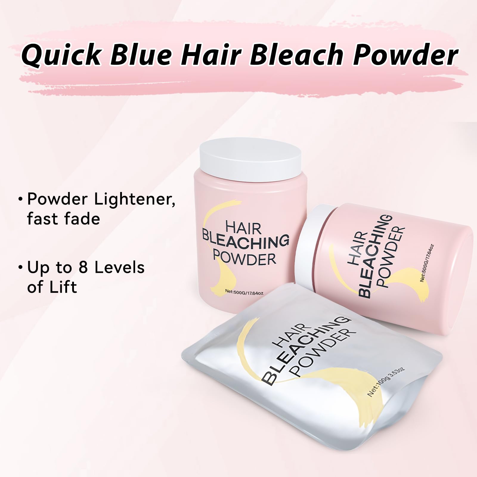 Texture poudre fine JUANCHI – décoloration sans grumeaux pour un mélange facile.