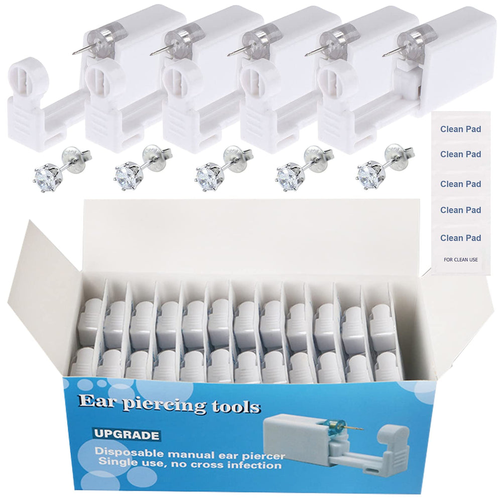 Judero kit piercing oreille 72pcs ensemble complet pratique