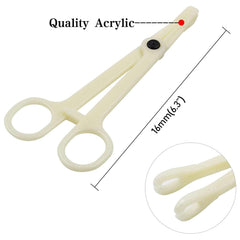 Judero Pinces Piercing dents auto-verrouillantes pour précision.