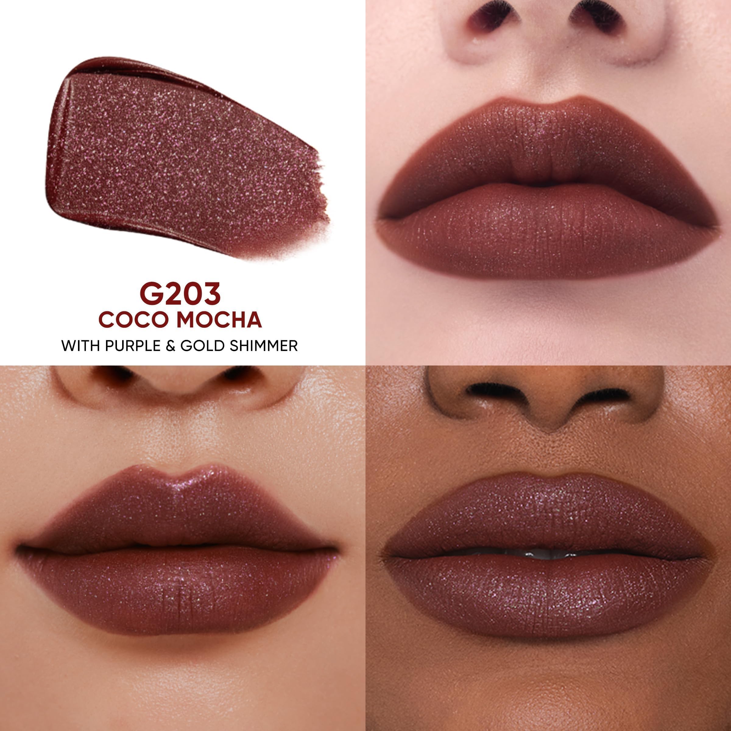 JUDYDOLL Cushion Matte Lip Cream red shade creates bold daytime looks.