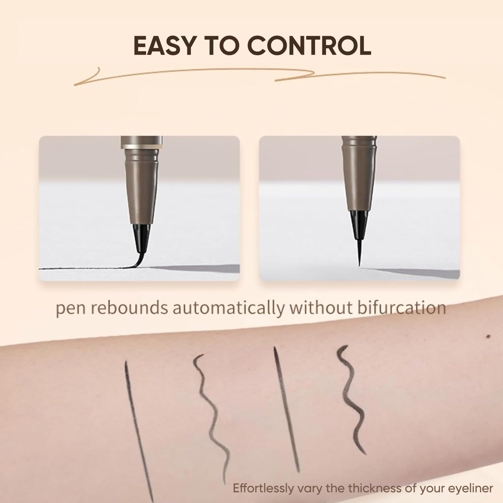 Liner JUDYDOLL – formule résistante à l’eau pour une tenue fiable.