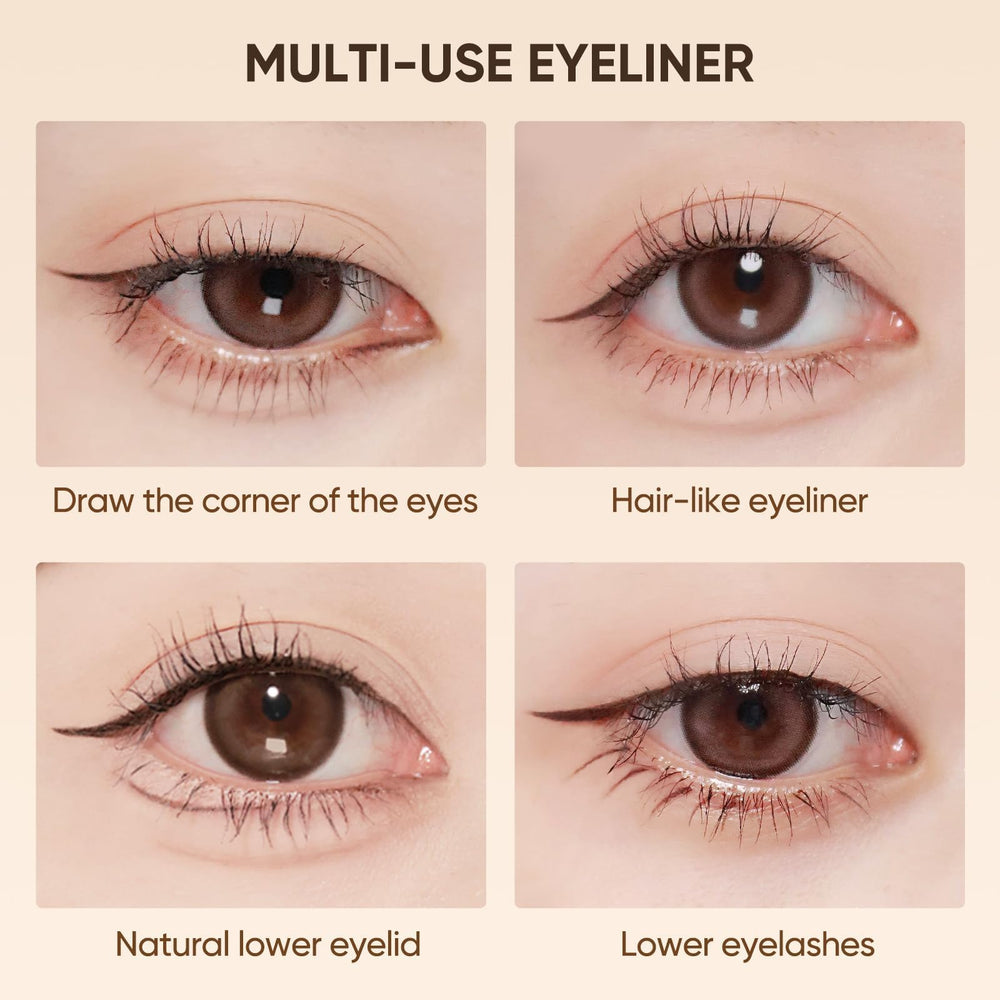 Liner JUDYDOLL – trait précis sur le coin interne des yeux.