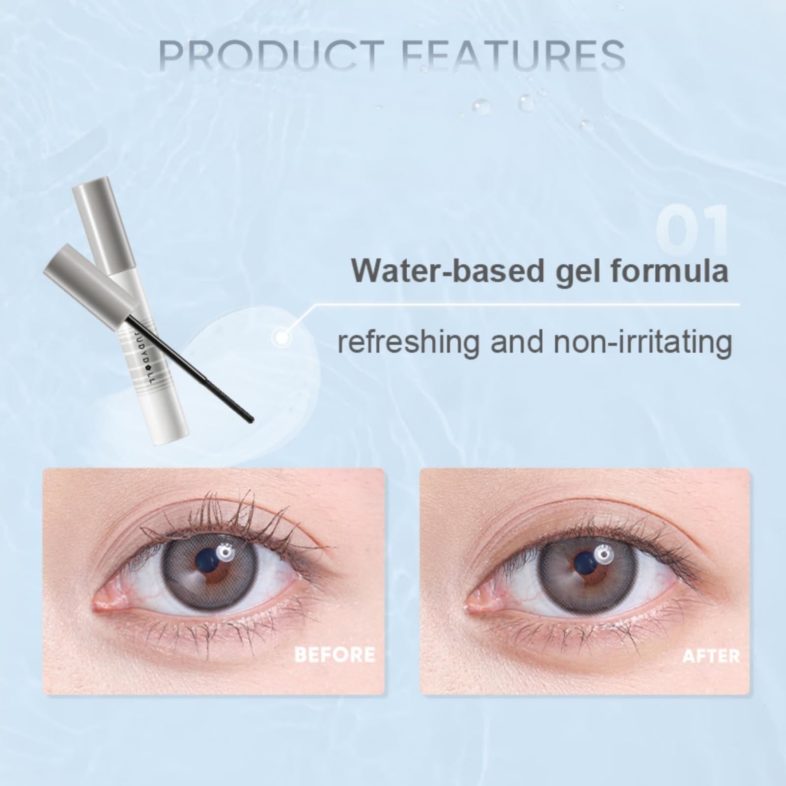 Formulation hypoallergénique Judydoll pour yeux sensibles