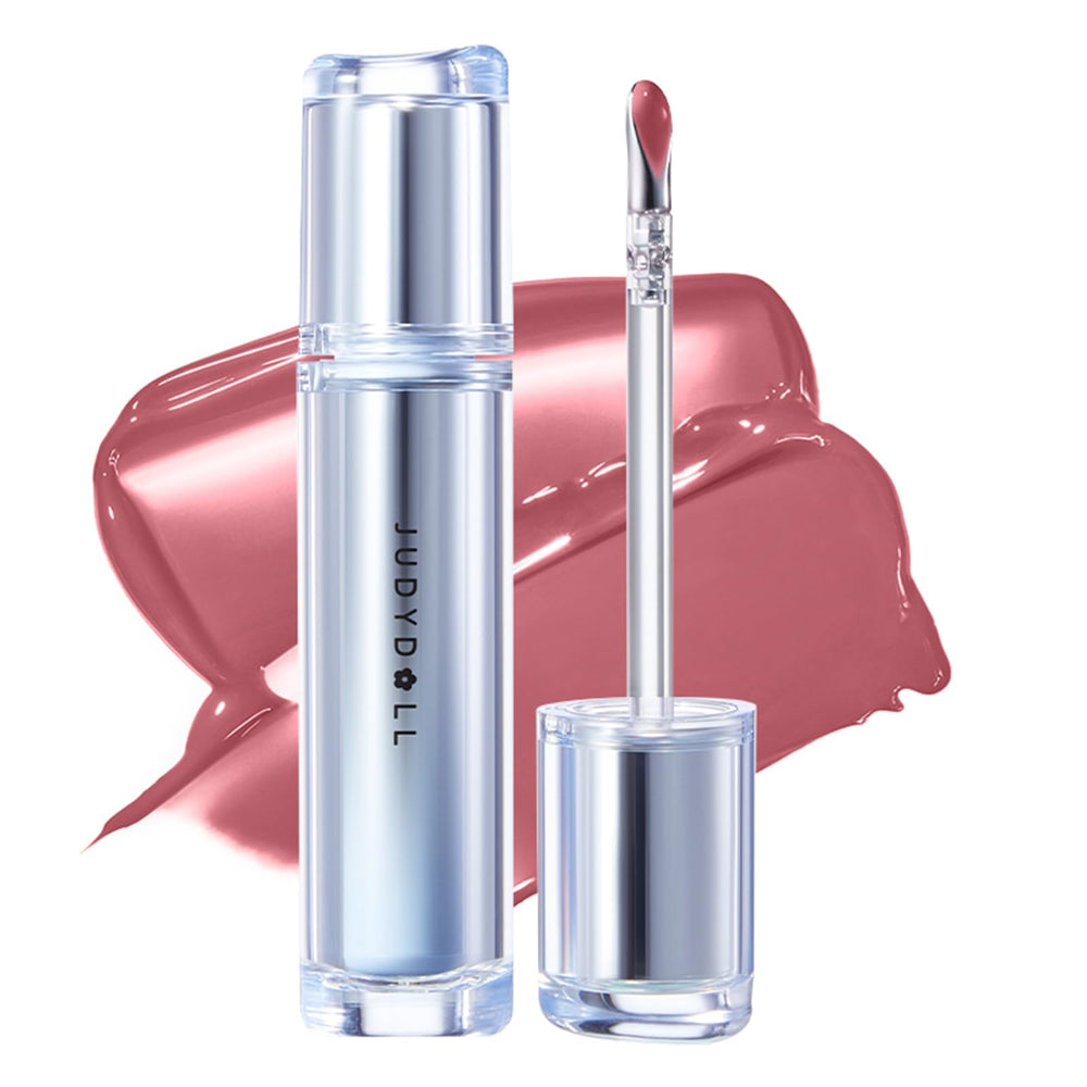Judydoll Ice Watery Lip Gloss bottle with sleek packaging showcasing luminous finish