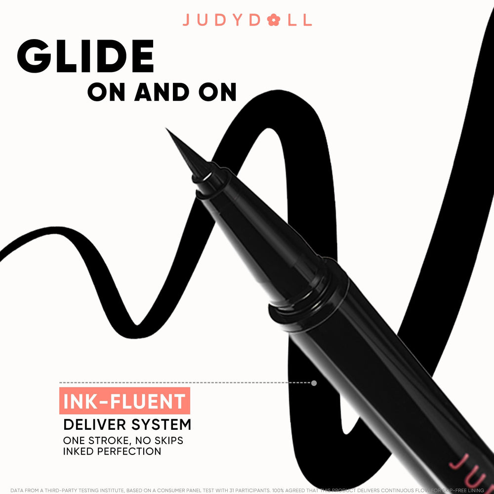 JUDYDOLL Ink Glider confort adapté aux yeux sensibles et lentilles