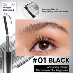 Brosse ultra-fine de JUDYDOLL Mascara 3D pour une application précise.