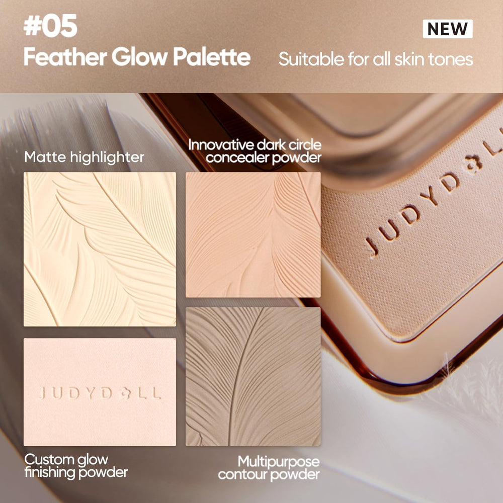Palette Judydoll, lumière-plume 02, définition des points lumineux