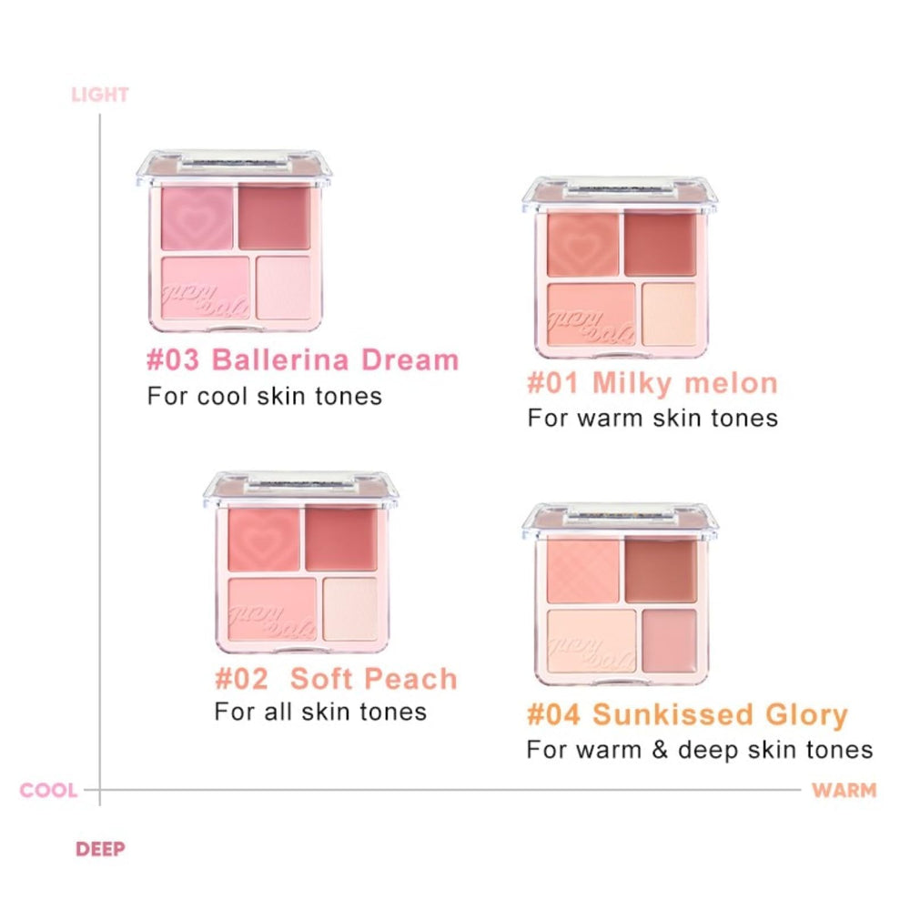 Retouches rapides en déplacement avec cette palette judydoll