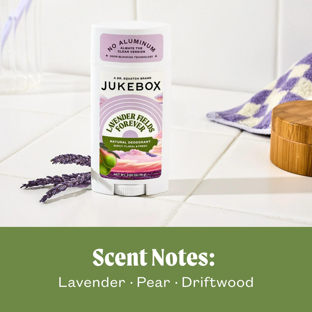 JUKEBOX Déodorant naturel pour femmes – Charbon actif: contrôle des odeurs quotidien