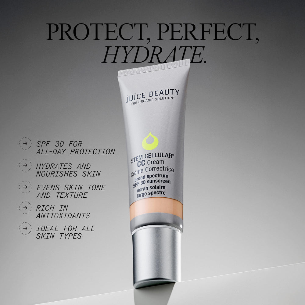 Juice Beauty Stem Cellular CC Cream SPF 30 protège avec oxyde de zinc minéral et éclat Éclat Île.