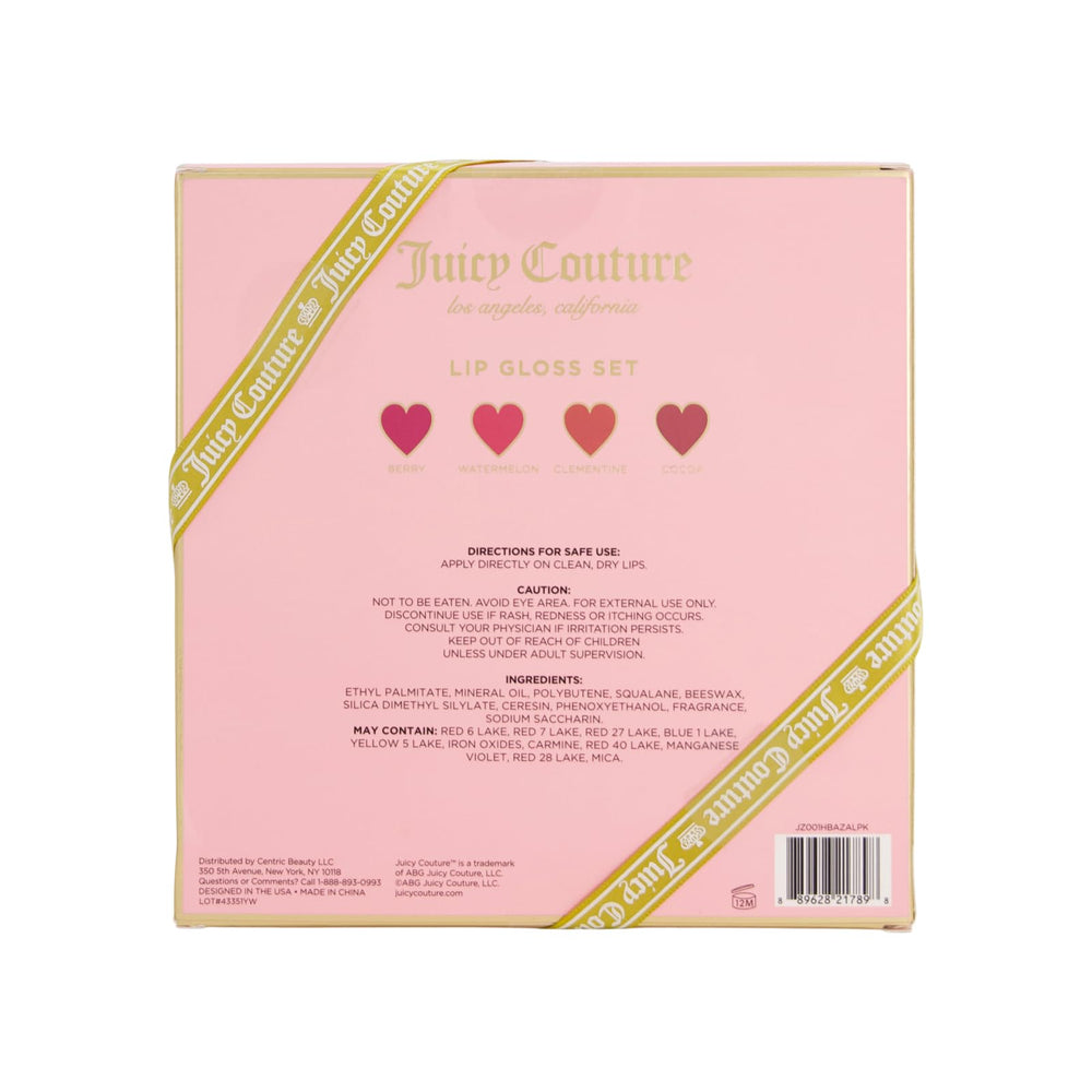 Gloss saveur cacao Juicy Couture pour une touche chocolatée.