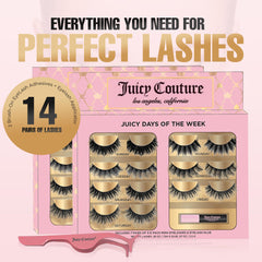 Colle pour cils incluse par Juicy Couture, fixation fiable.