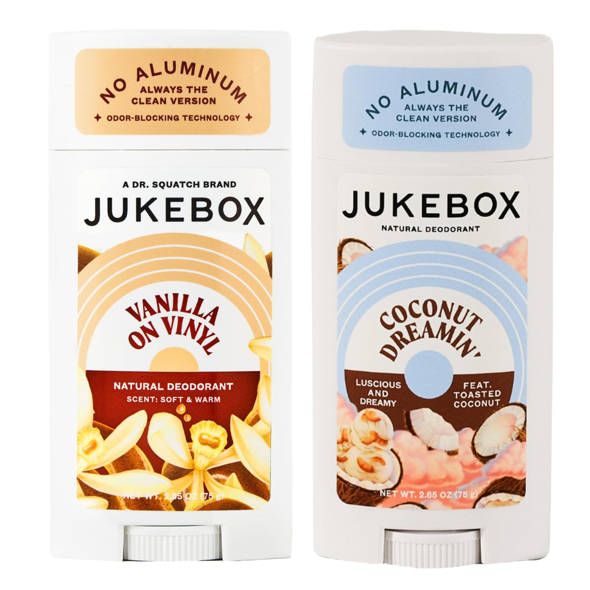 JUKEBOX Déodorant femme Coco Rêve, bouteille élégante et fraîcheur durable