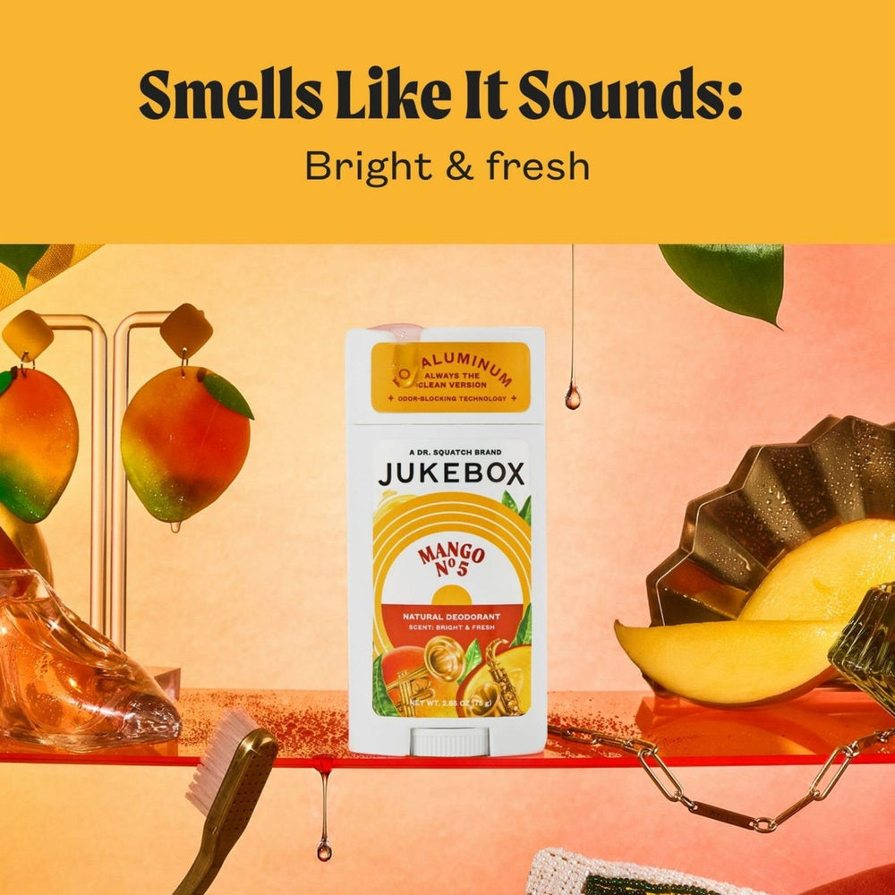JUKEBOX Mango No5, utilisé quotidiennement sur peau.