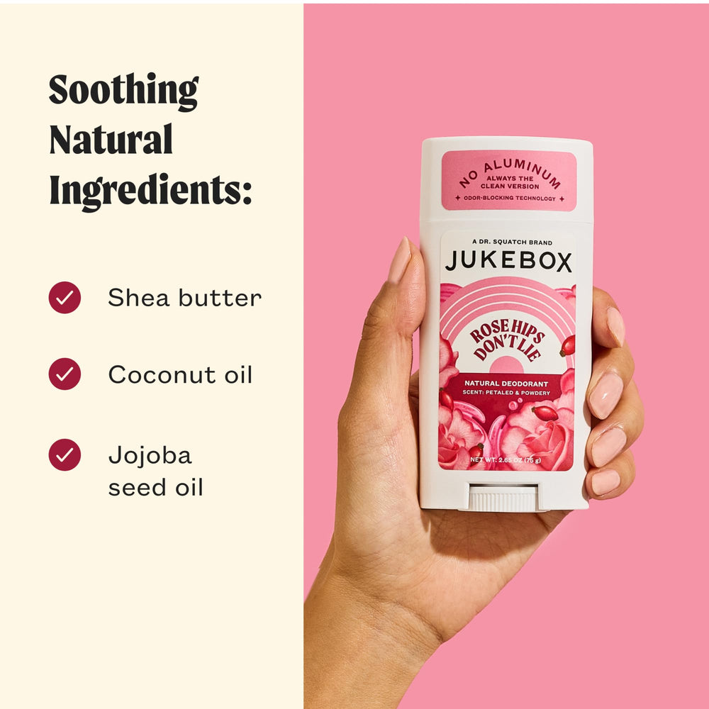 JUKEBOX Déodorant naturel Huile de Coco, hydratation et protection