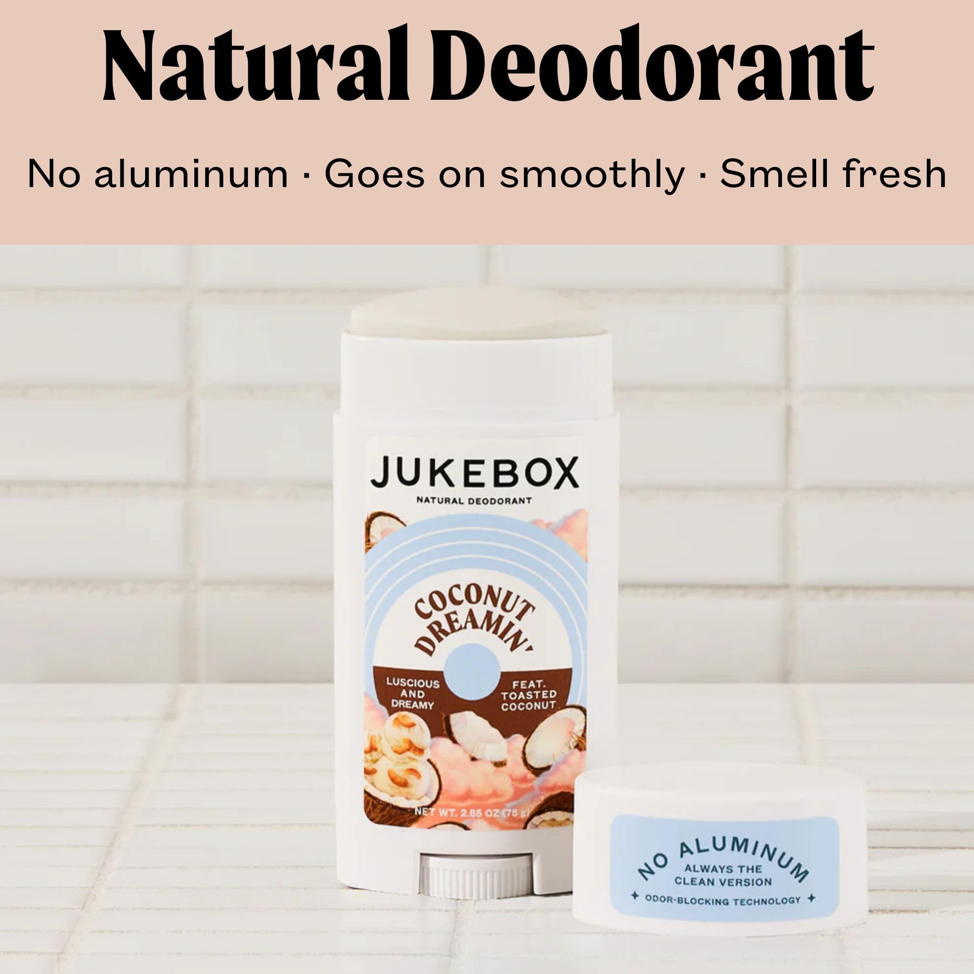 JUKEBOX Déodorant parfumé aux épices douces, sensation cosy toute la journée.